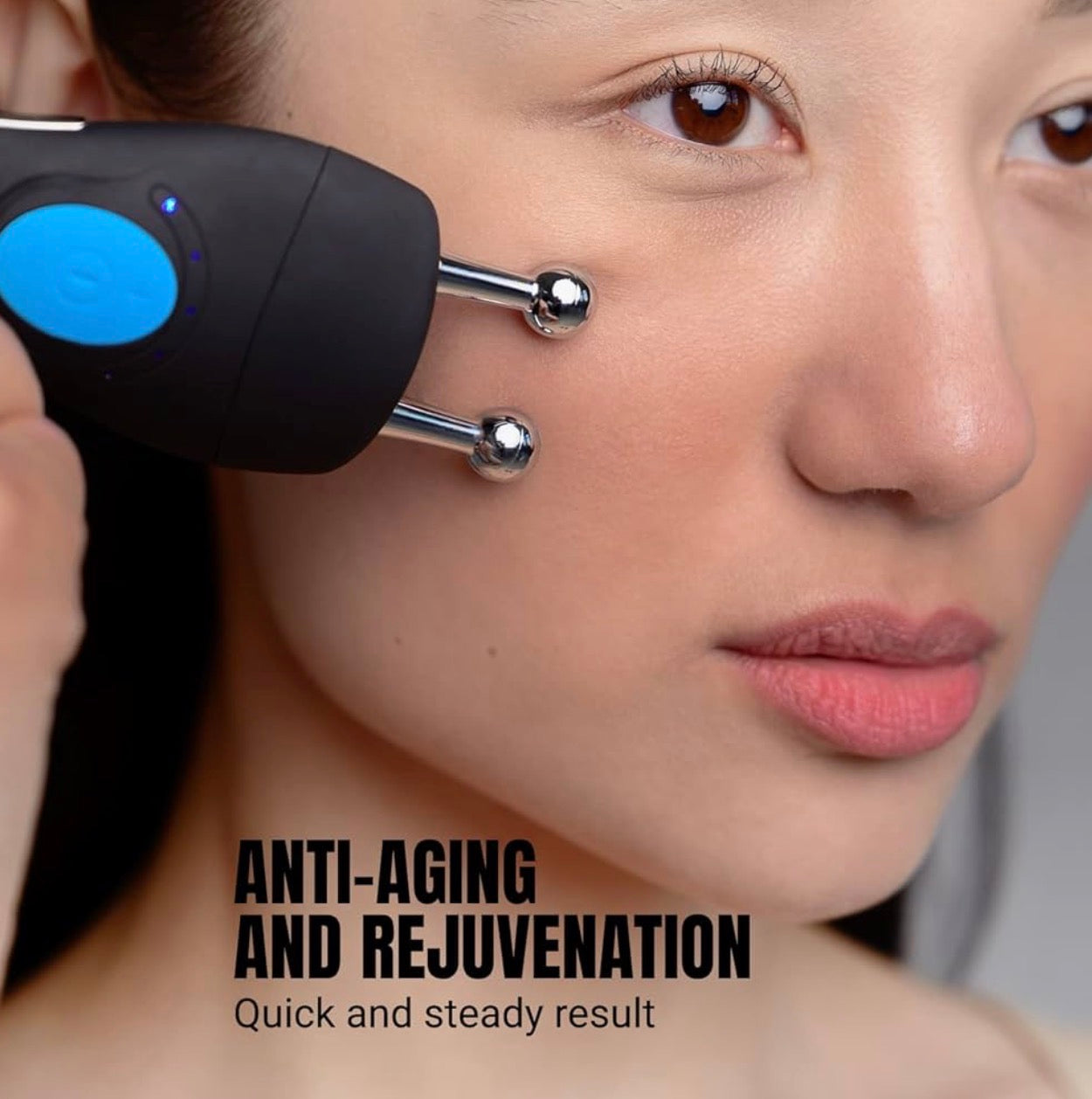 Appareil Thérapie Microcourant Visage &amp; Cou – Lifting &amp; Éclat